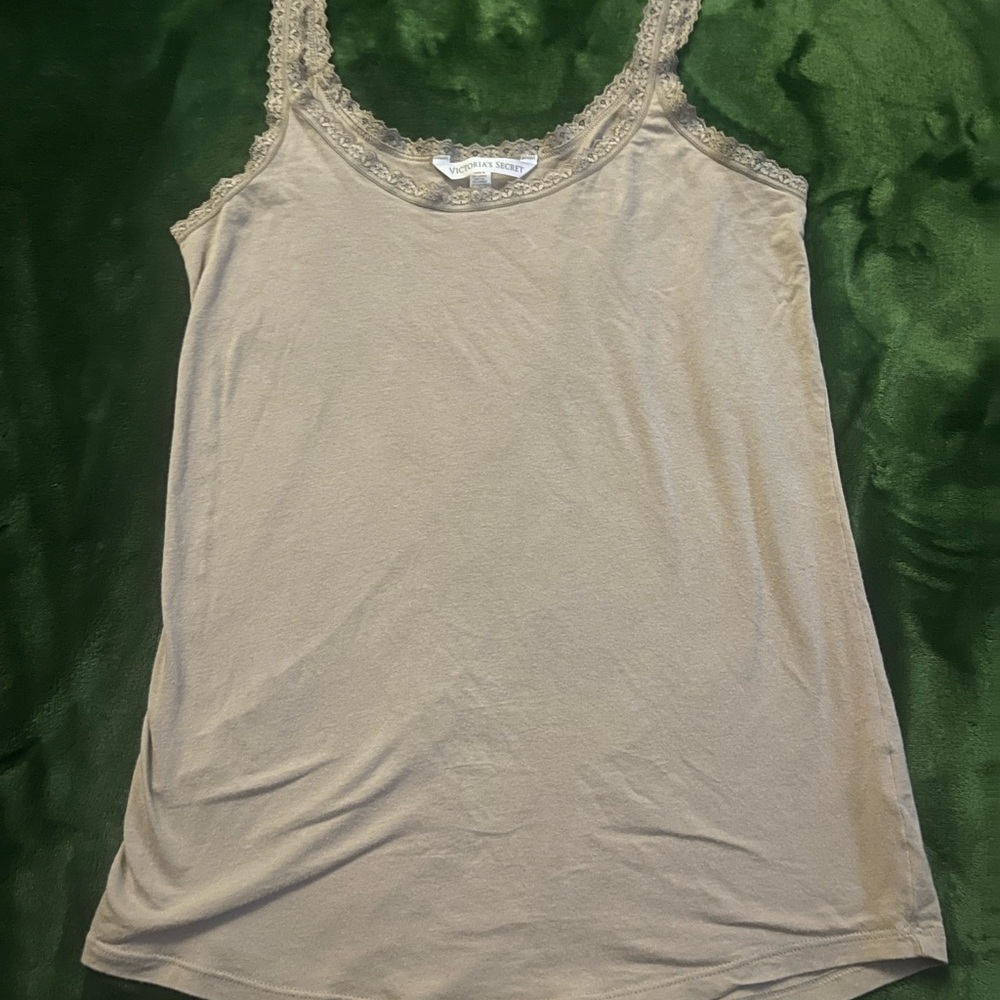 Victoria's Secret Beige Lace Camisole